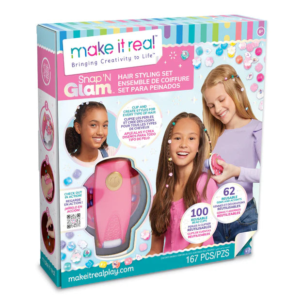 Snap n' Glam Hair Accessories Set | Make It Real