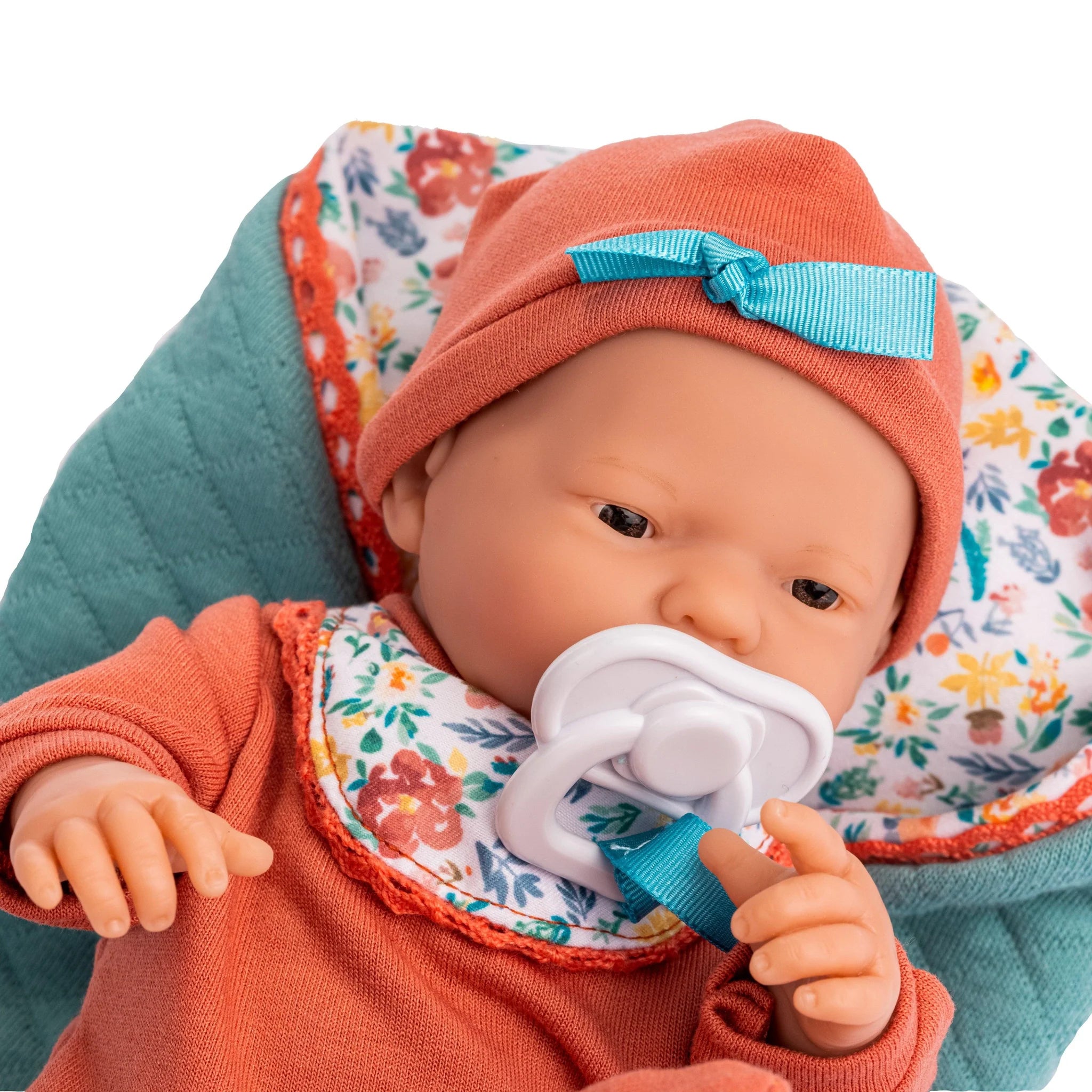 La Mini Newborn 9.5"  Real Girl Baby Doll - Nature Collection | JC Toys