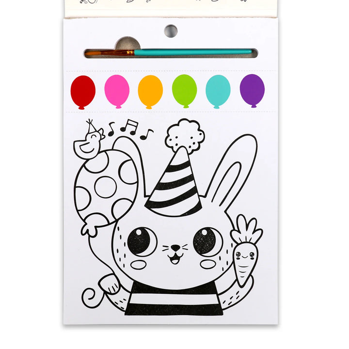 Paint Pages - Party Animals | Bright Stripes