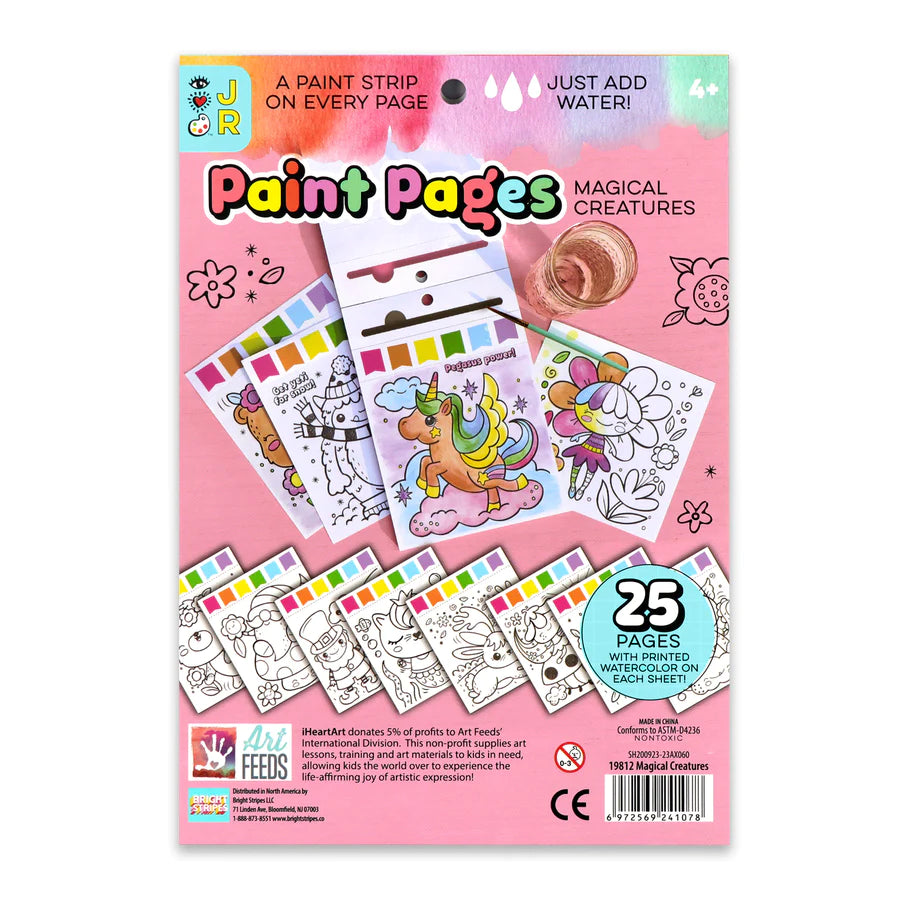 Paint Pages - Magical Creatures