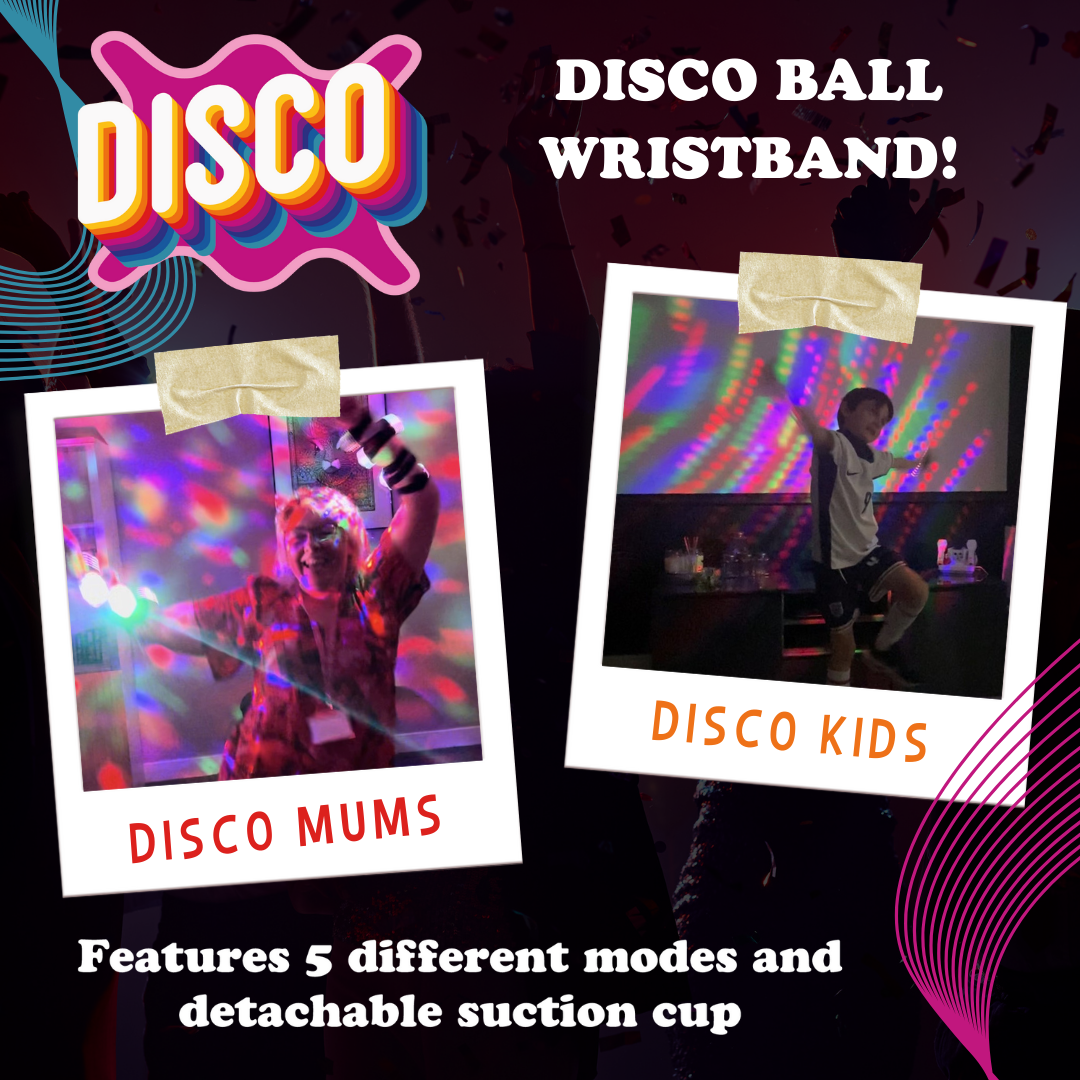 Disco Ball Wristband | Fizz Creations