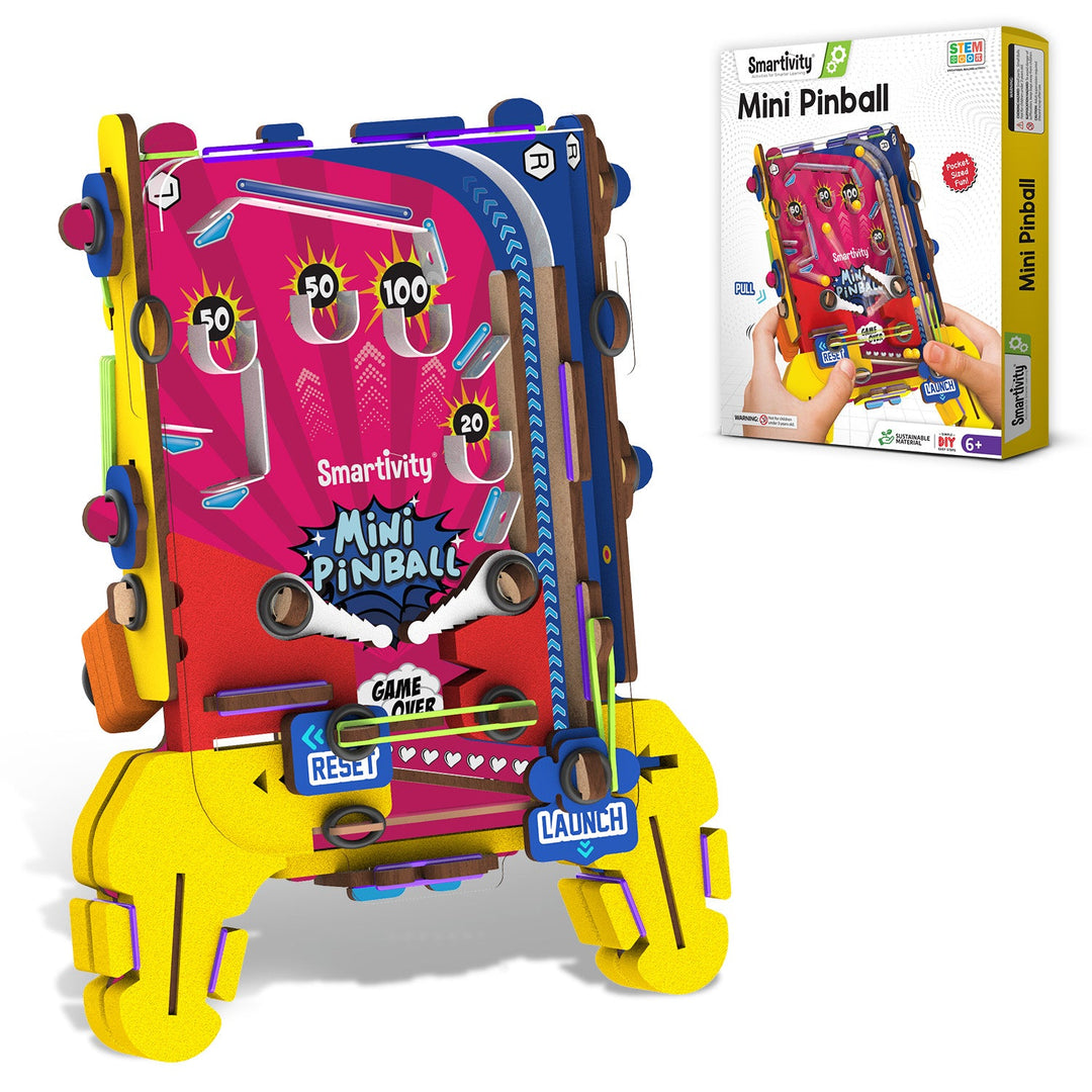 Mini Pinball DIY STEM Construction Toy | Smartivity Labs