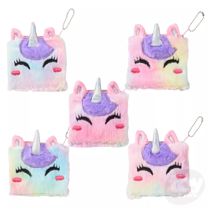 Plush Unicorn Coin Purse