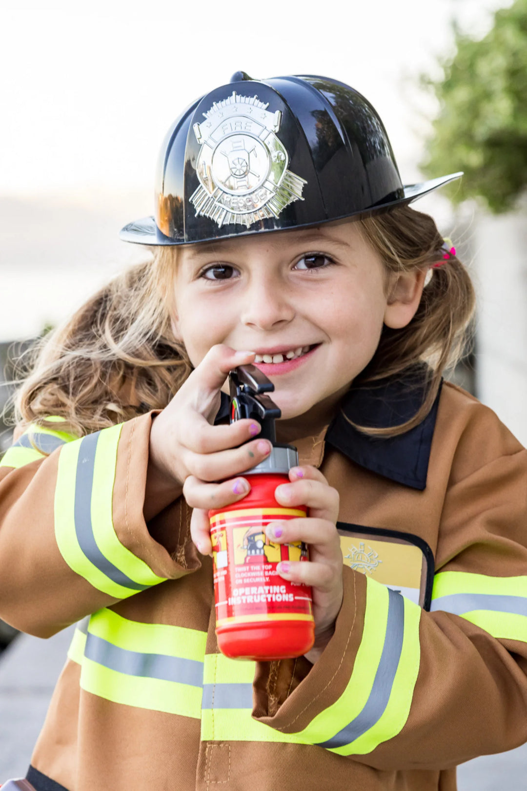 Tan Firefighter Set with Accessories | Great Pretenders