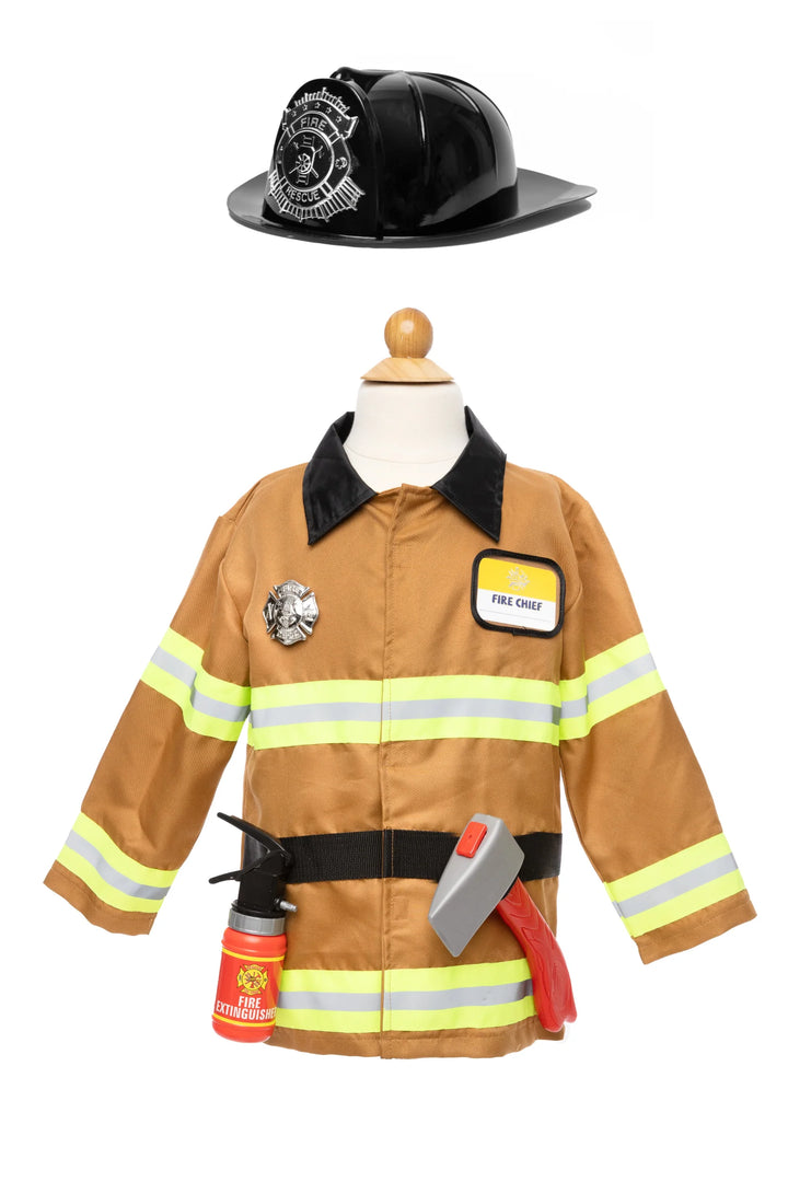 Tan Firefighter Set with Accessories | Great Pretenders