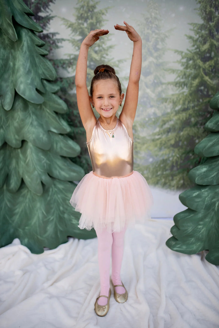 Ballet Tutu Dress - Rose Gold | Great Pretenders