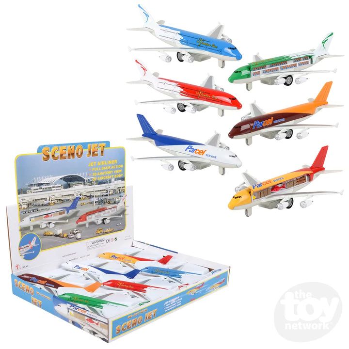 7.5" Die-Cast Pull Back Super Jumbo Liner | The Toy Network