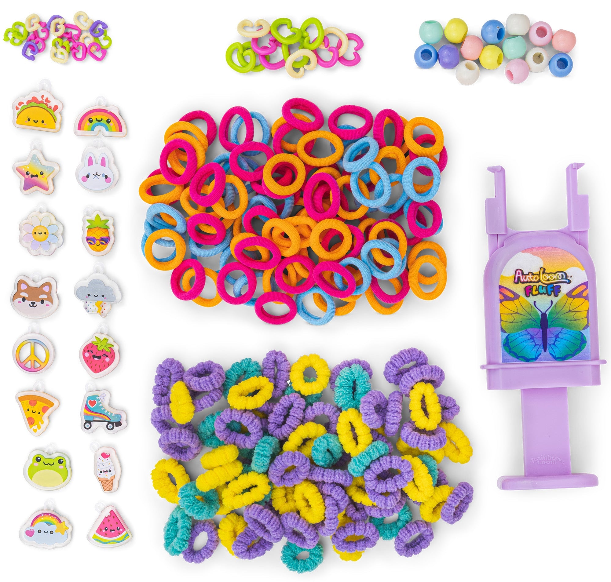 Fluff Band Bracelet Kit | Rainbow Loom - LOCAL PICK UP ONLY
