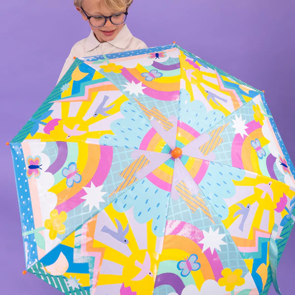 Rainbows 17" Color Changing Umbrella | Floss and Rock- LOCAL PICK UP ONLY