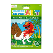 Undercover Art Hidden Pattern Coloring Activity-Dino Tales | OOLY