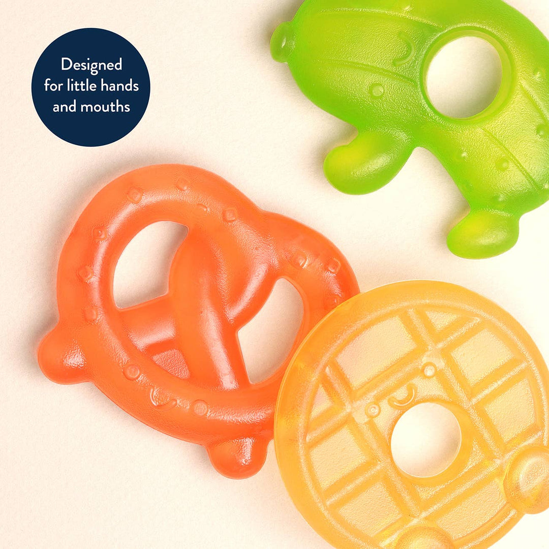 Cutie Coolers™ Silly Foods Water Filled Teethers (3-pack)