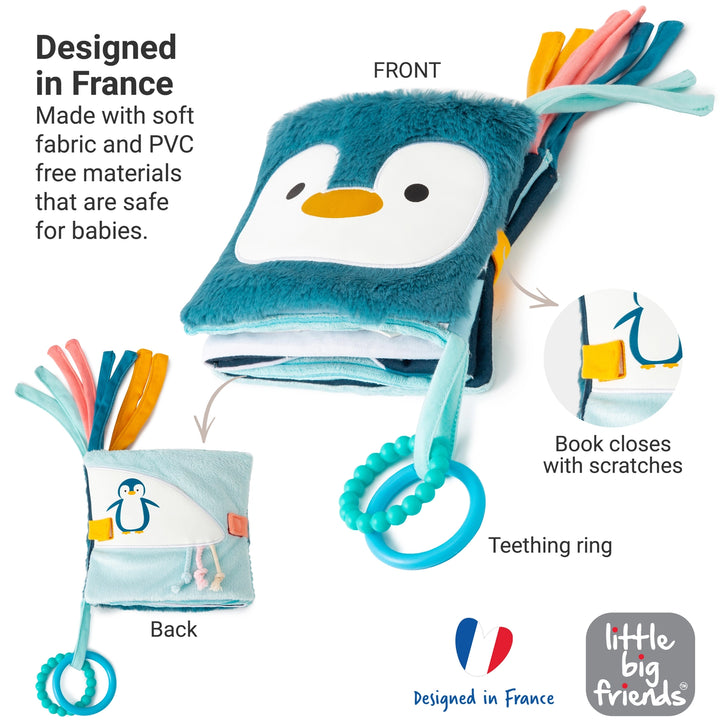 Soft Activity Book 2-in-1 - Ocean | Little Big Friends