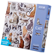 Cat Breeds - 200 Pc Puzzle | Crocodile Creek