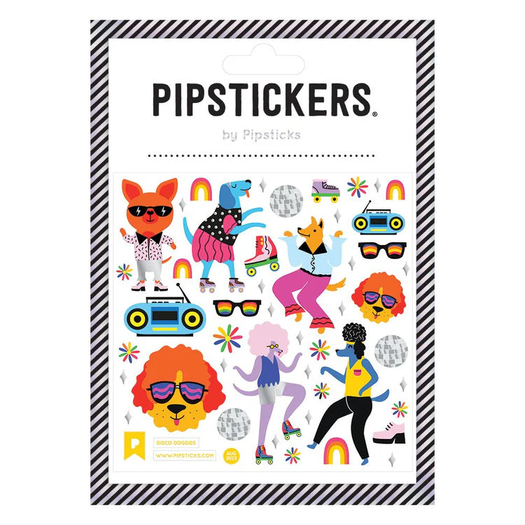 Disco Doggies Stickers | Pipsticks