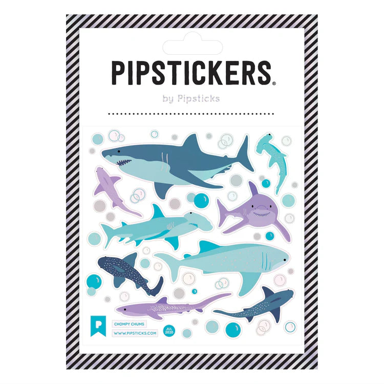Chompy Chums Stickers | Pipsticks