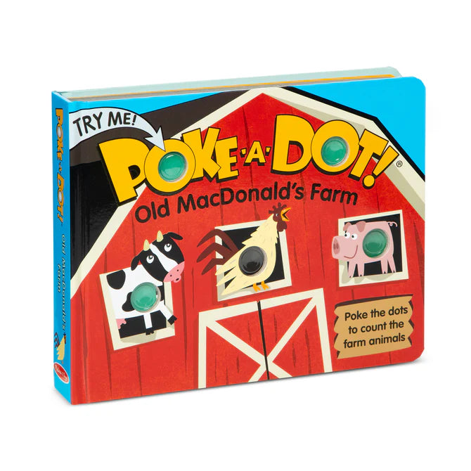 Poke-A-Dot: Old MacDonald's Farm Board Book | Melissa & Doug