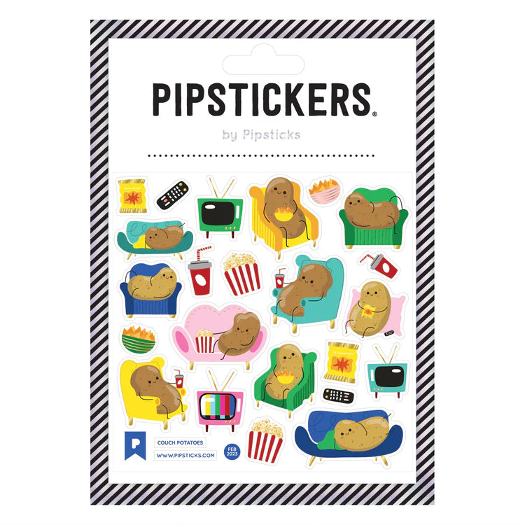 Couch Potatoes Stickers | Pipsticks