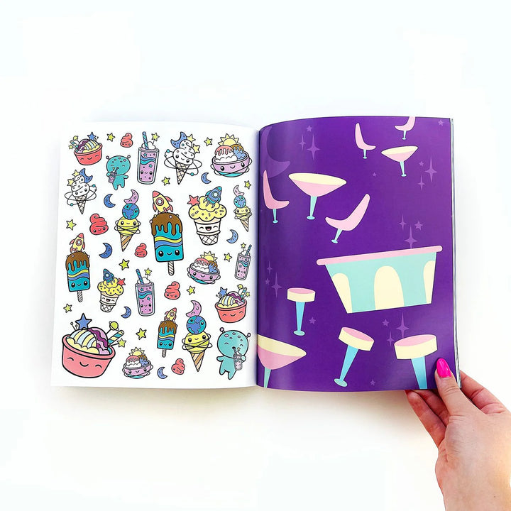 Draw-Along Space Sticker Book | Pipsticks