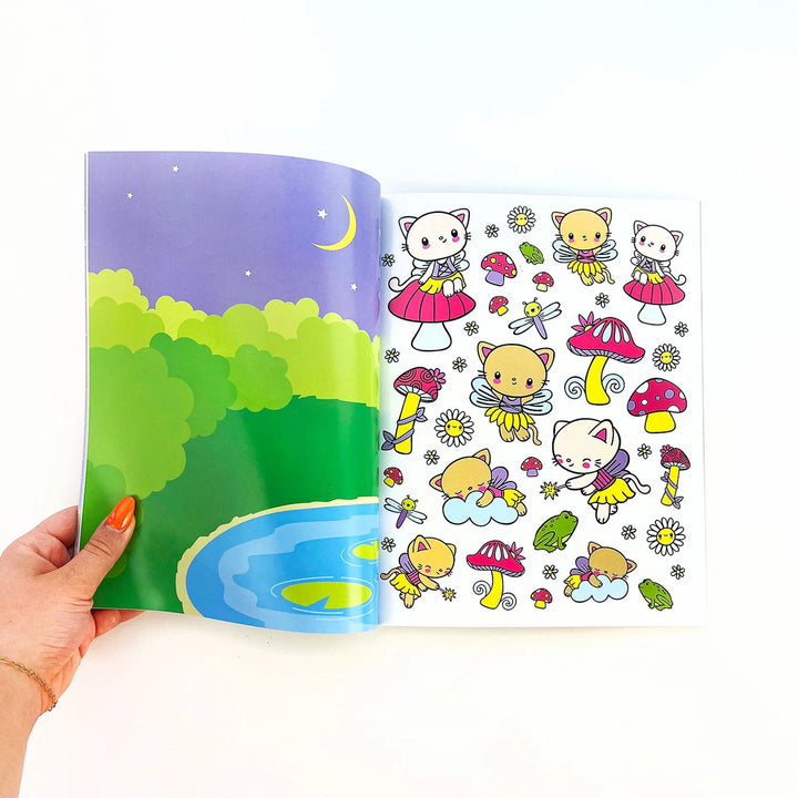 Draw-Along Fantasy Sticker Book | Pipsticks