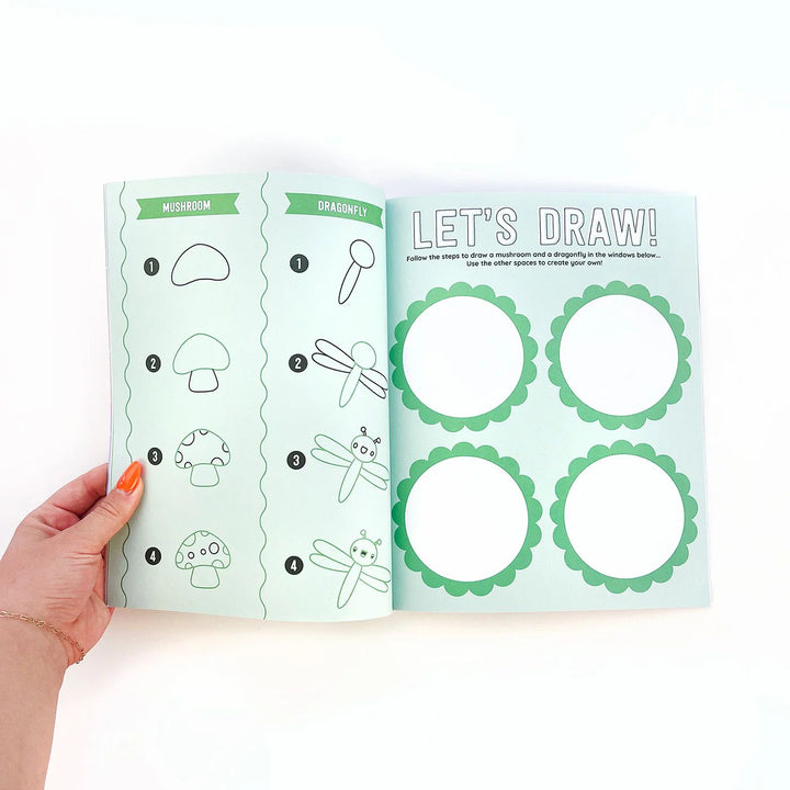 Draw-Along Fantasy Sticker Book | Pipsticks
