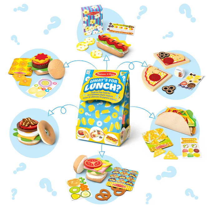 "What's for Lunch?" Surprise Meal Play Food Set - Series 1 | Melissa & Doug