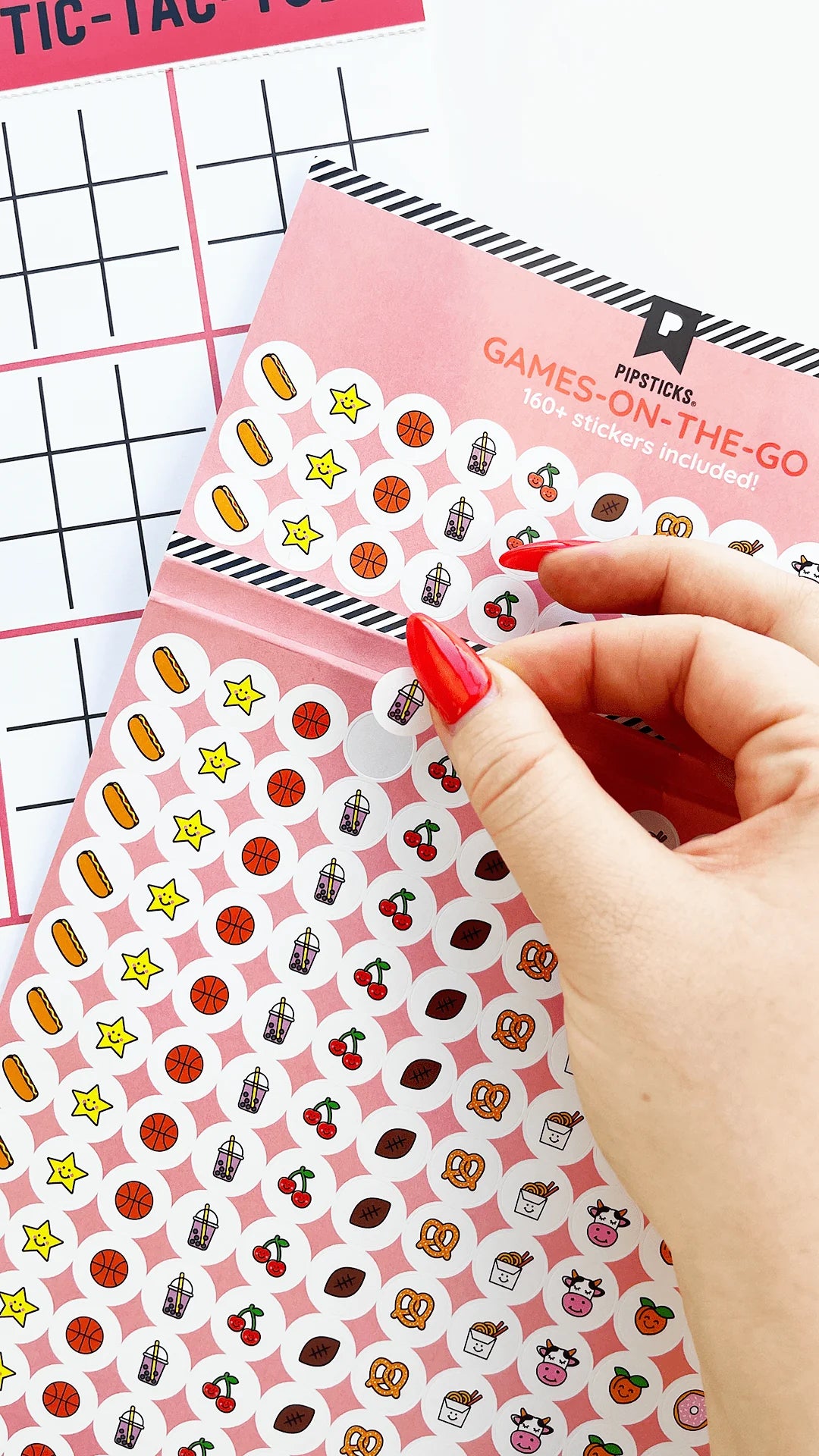 Ultimate Tic-Tac-Toe On-The-Go Pad | Pipsticks