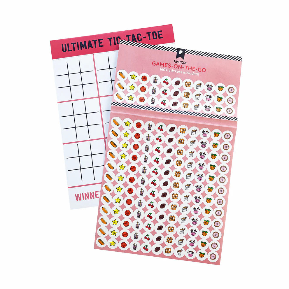 Ultimate Tic-Tac-Toe On-The-Go Pad | Pipsticks