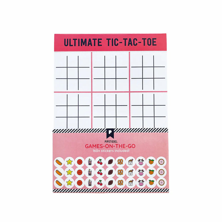 Ultimate Tic-Tac-Toe On-The-Go Pad | Pipsticks