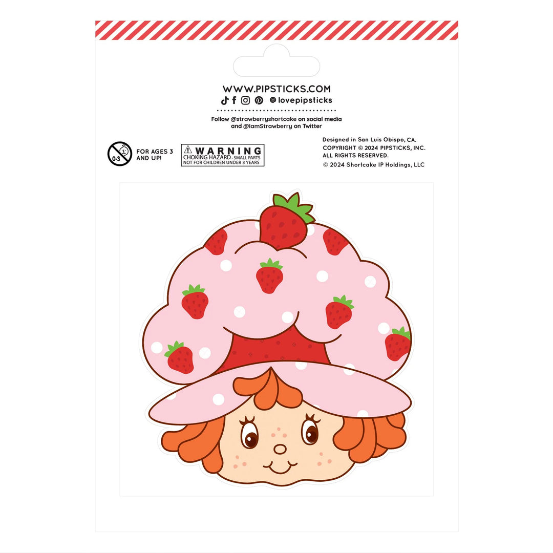 Strawberry Shortcake & Custard Scratch 'n Sniff Stickers | Pipsticks