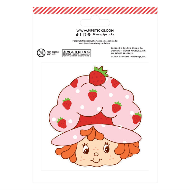 Strawberry Shortcake & Custard Scratch 'n Sniff Stickers | Pipsticks