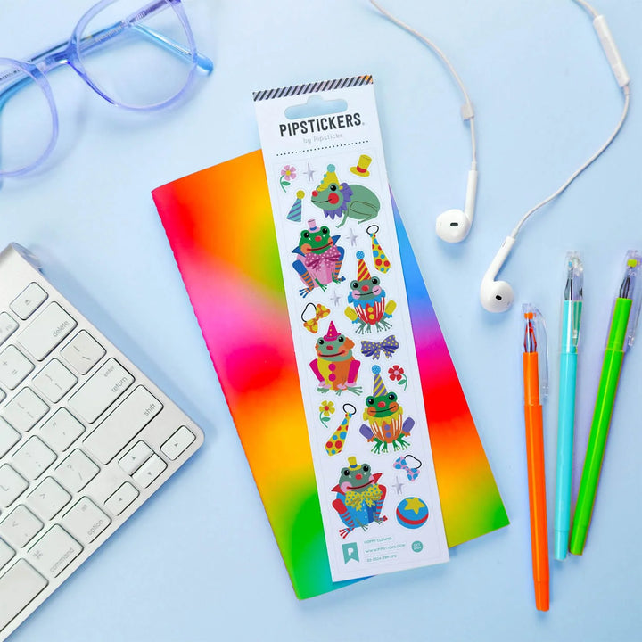 Hoppy Clowns Stickers | Pipsticks
