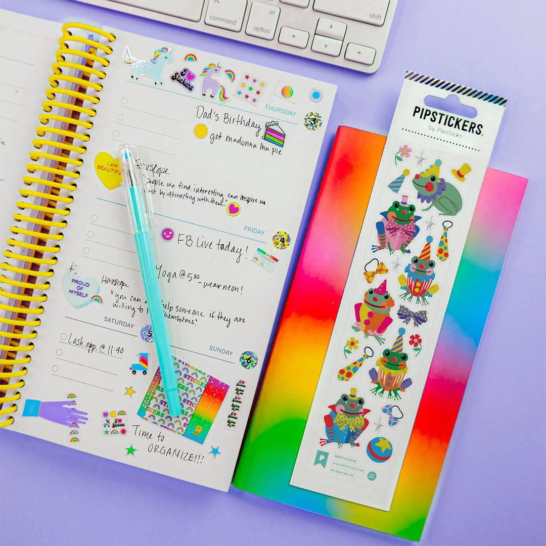 Hoppy Clowns Stickers | Pipsticks
