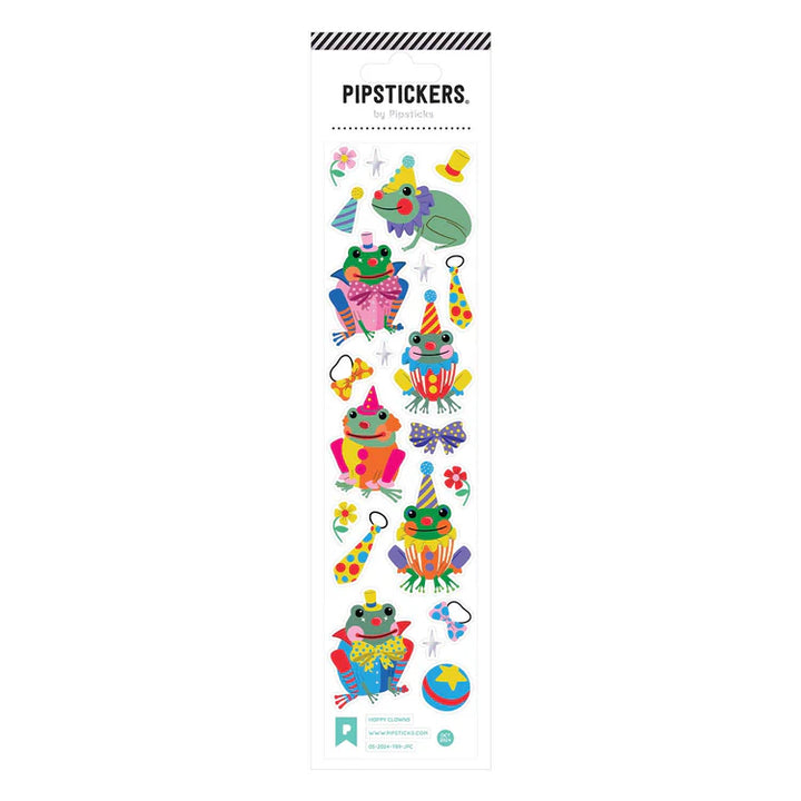 Hoppy Clowns Stickers | Pipsticks
