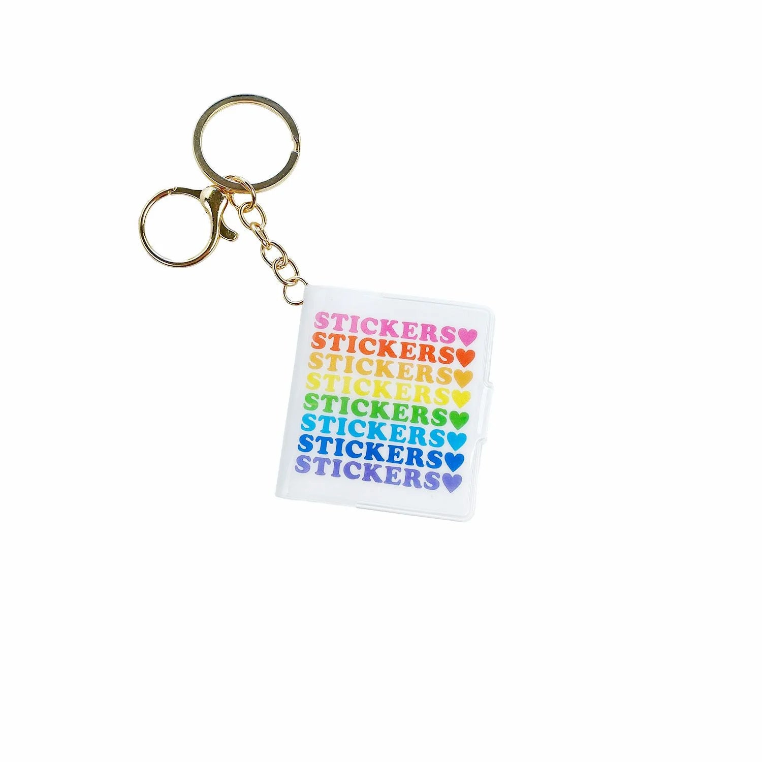 Pocket Full of Stickers Keychain Sticker Book | Pipsticks