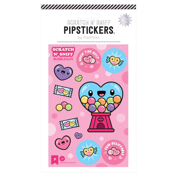 Gum-Believable Scratch 'n Sniff Stickers | Pipsticks