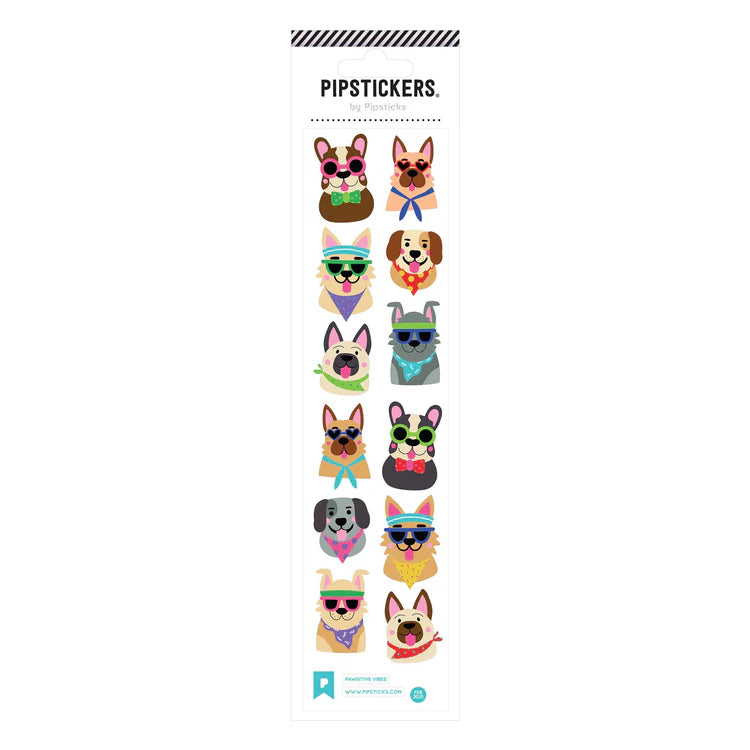 Pawsitive Vibes Stickers | Pipsticks