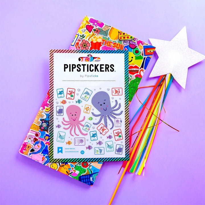 Fishin' For Fun Stickers | Pipsticks