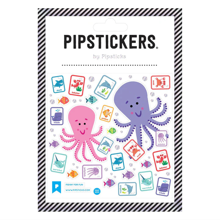 Fishin' For Fun Stickers | Pipsticks