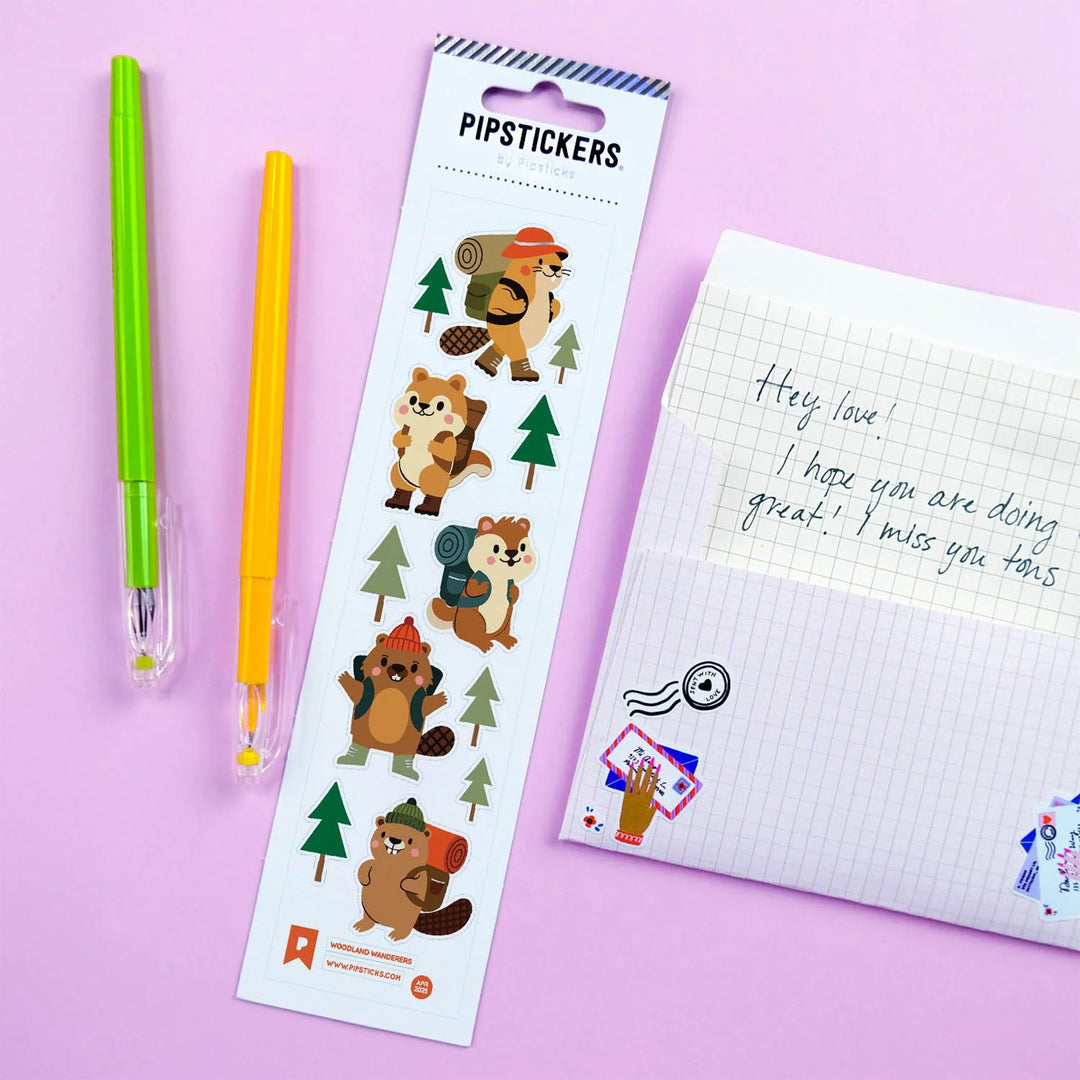 Woodland Wanderers Stickers | Pipsticks