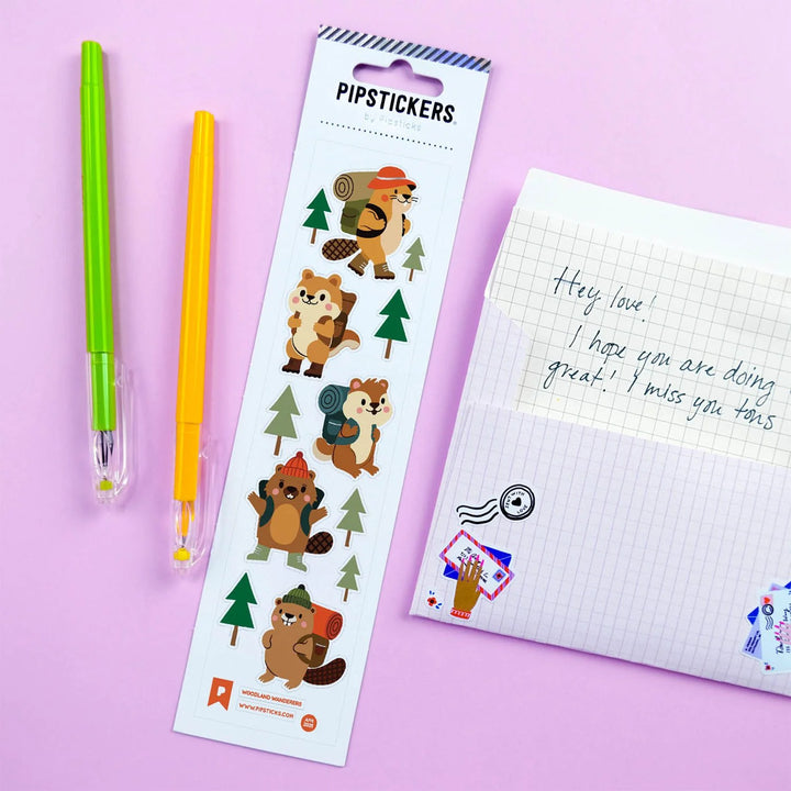 Woodland Wanderers Stickers | Pipsticks