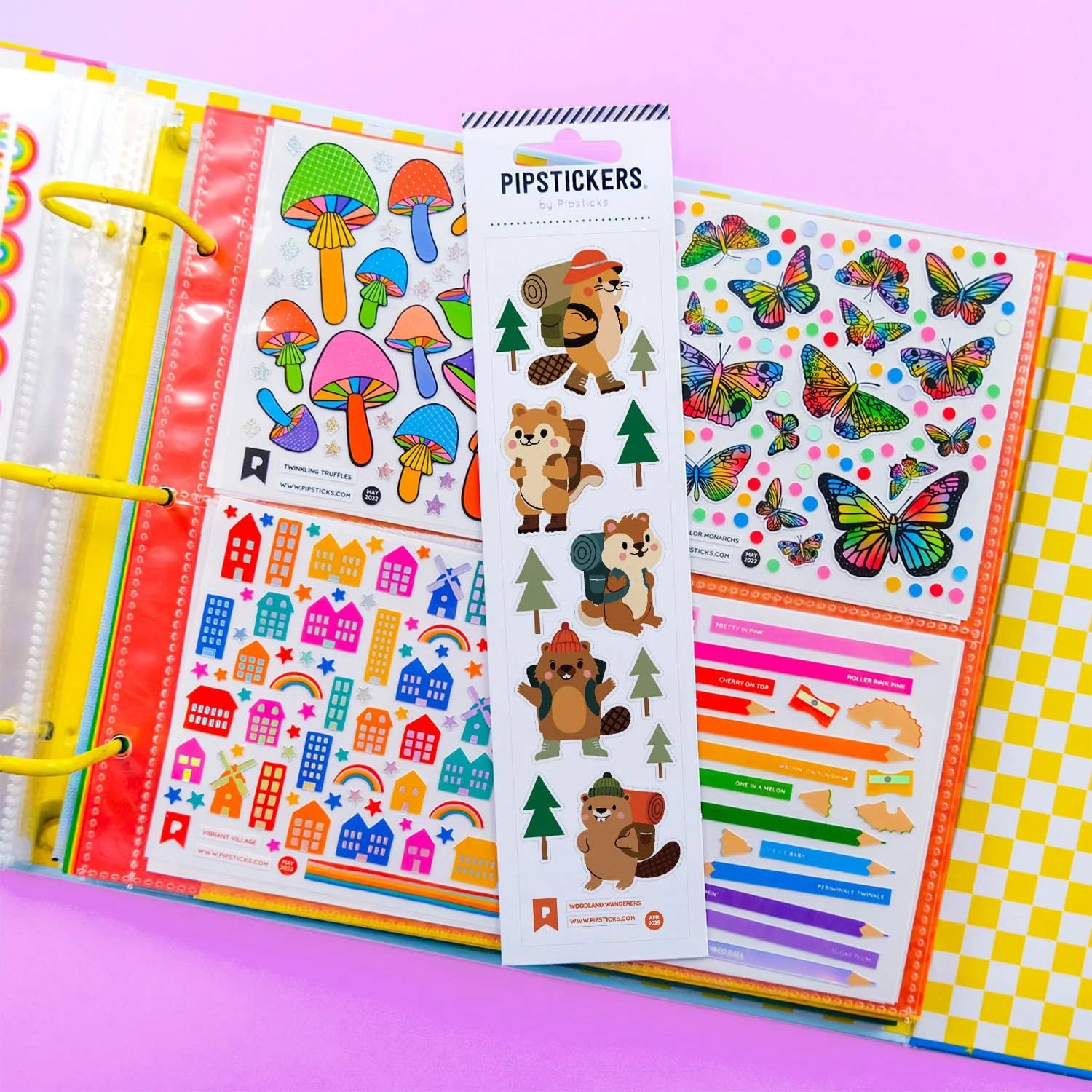 Woodland Wanderers Stickers | Pipsticks
