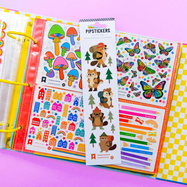 Woodland Wanderers Stickers | Pipsticks