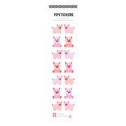 Piggly Poses Stickers | Pipsticks
