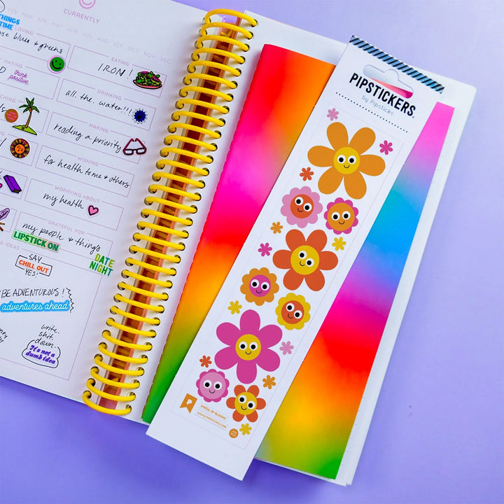 Googly Eyed Eyeful of Blooms Stickers | Pipsticks