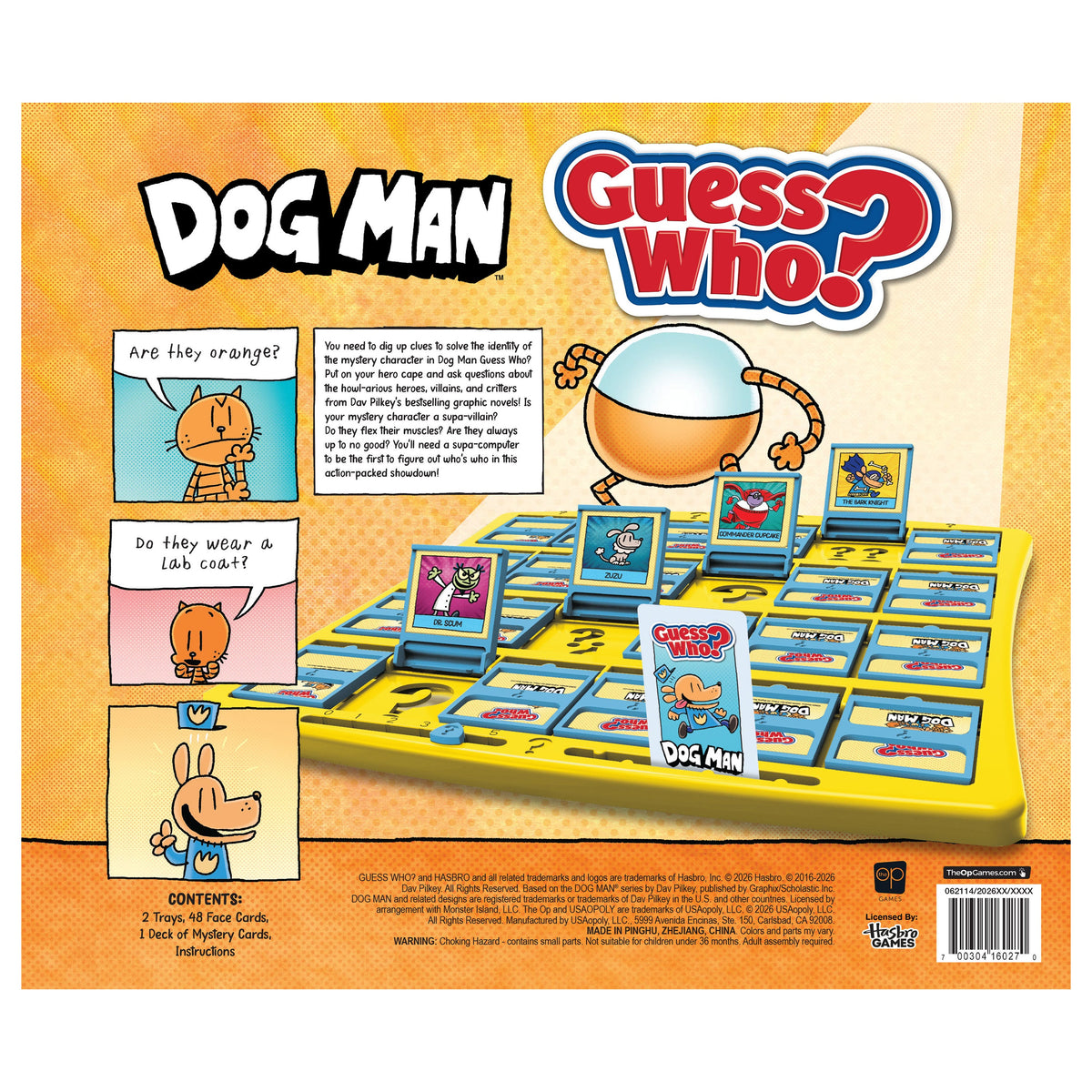 Dog Man Guess Who | OP Games