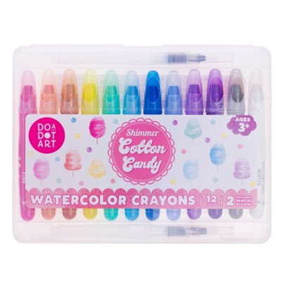 Cotton Candy Shimmer Watercolor Crayons | Do A Dot