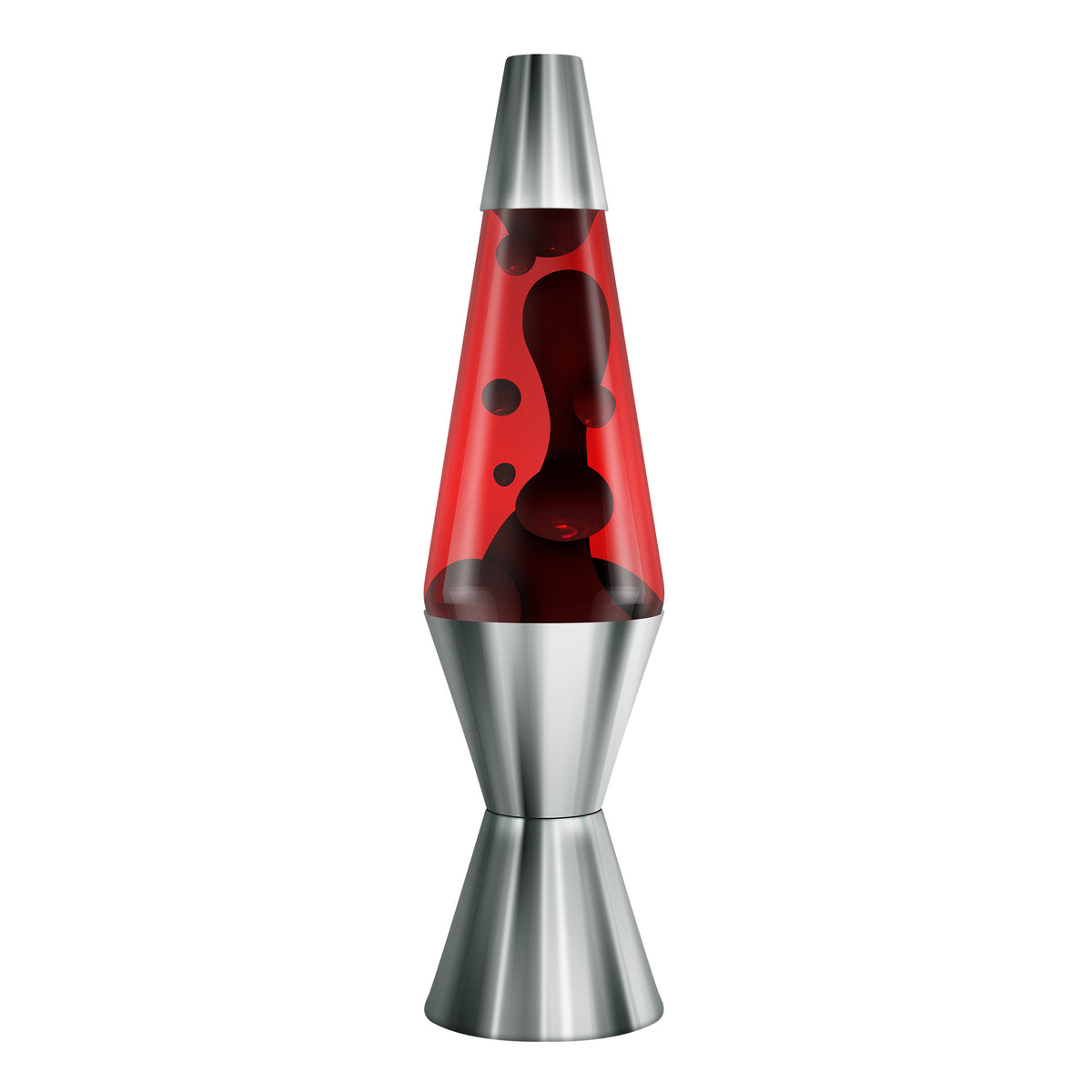 14.5" Lava Lamp Chrome Plated Crimson | Schylling - LOCAL PICKUP ONLY