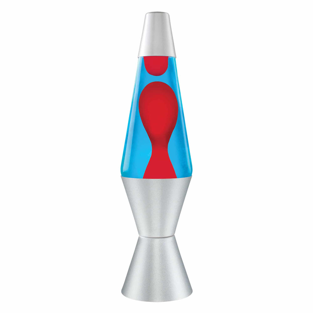 14.5″ LAVA Lamp – Red/Blue/Silver | Schylling - LOCAL PICKUP ONLY