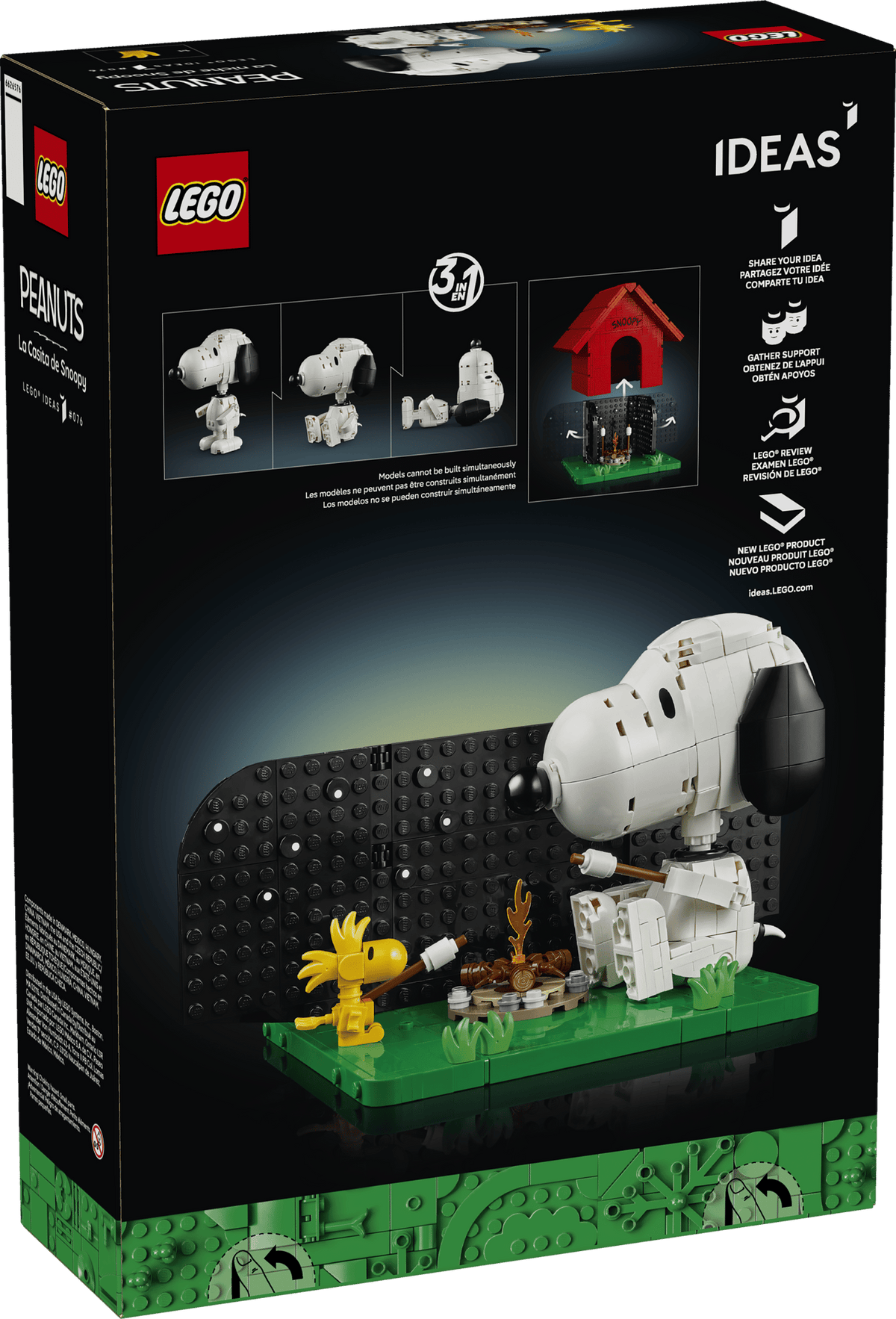 Ideas Peanuts: Snoopy's Doghouse | LEGO