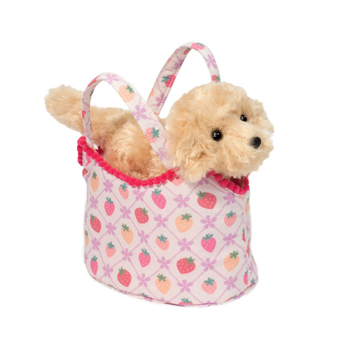 Berry Sweet Sassy Pet Sak with Golden Retriever | Douglas
